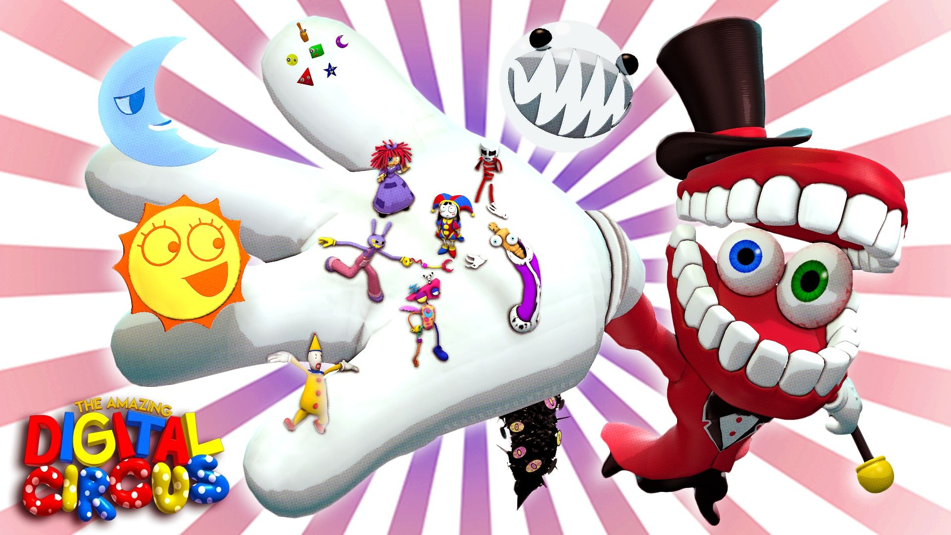 1920x1080 Steam Workshop::The Amazing Digital Circus Pack (fanmade)