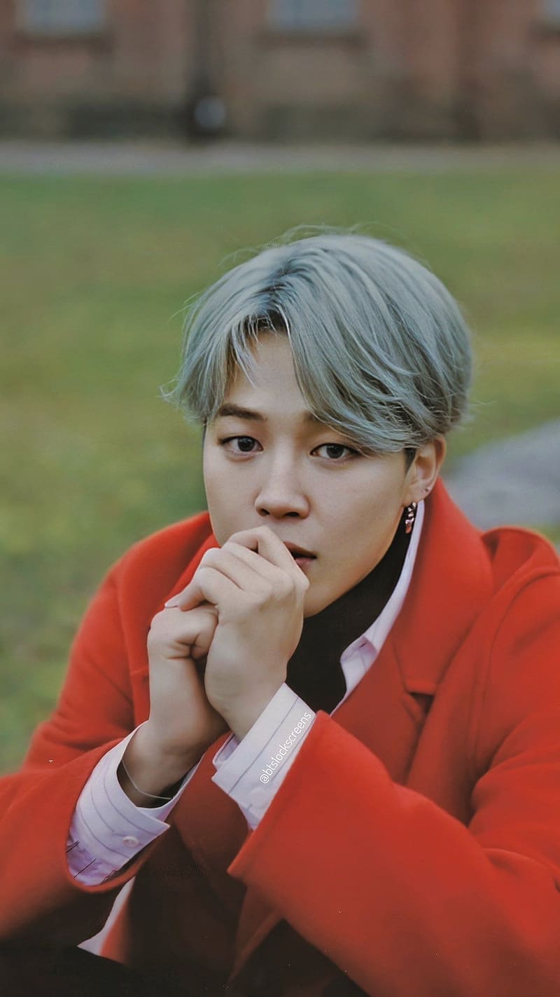 800x1422 Bts Jimin In Grey Hair, bts jimin, hair colour, bts, kpop, HD phone wallpaper