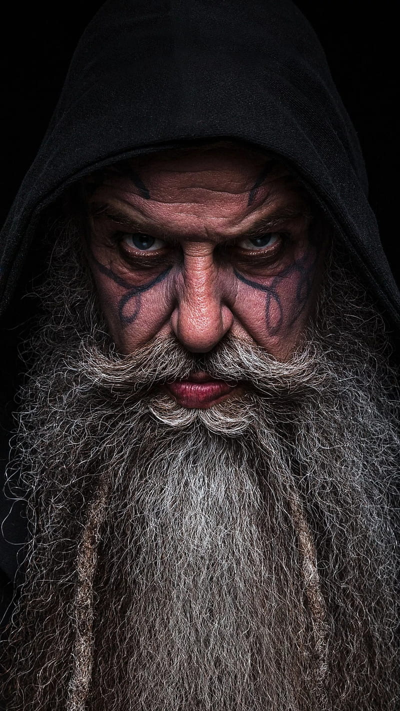 800x1422 Very serious, dark, face, grey hair, hair man, old man, portrait, serious, HD phone wallpaper