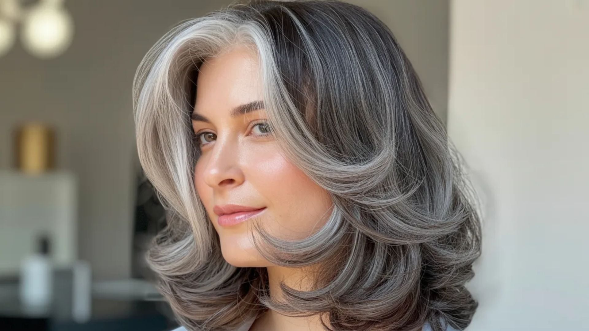1920x1080 Transition to Grey Hair with Highlights Like a Pro