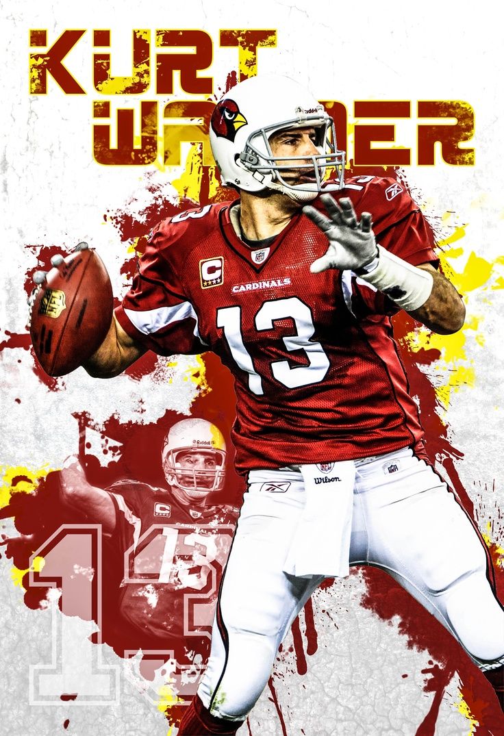 736x1075 kurt warner, football, quarterback, photohop, athlete, art, cardinals. Arizona cardinals football, Cardinals football, Cardinals nfl