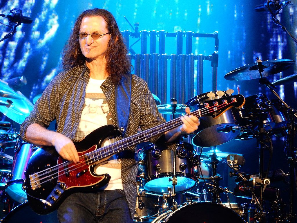 1024x768 Rush Atlanta: Geddy Lee. Rush R40 Tour 2015 Verizon Wireles