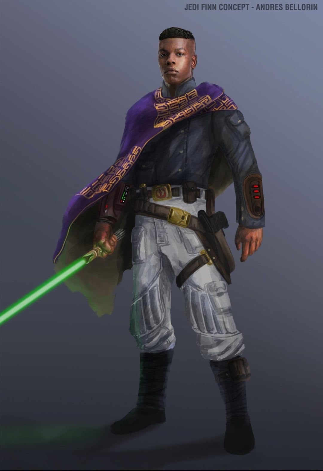 1080x1574 Who else would like to see John Boyega back as a jedi in the New Jedi Order movie? He deserves this