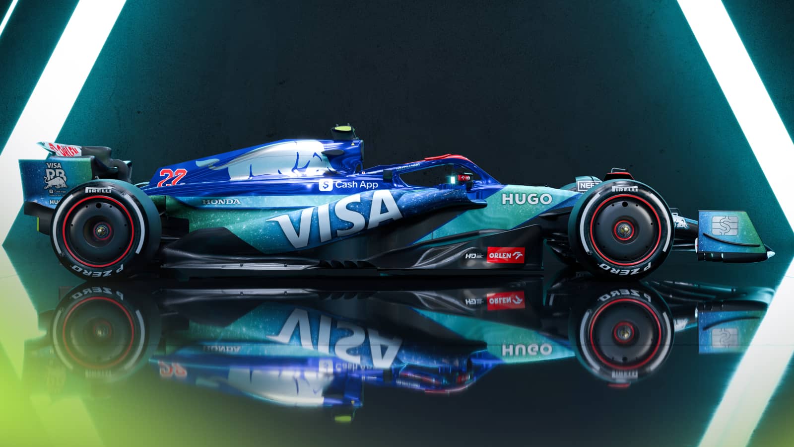 1600x900 VCARB unveil special glitter livery for Las Vegas Grand Prix