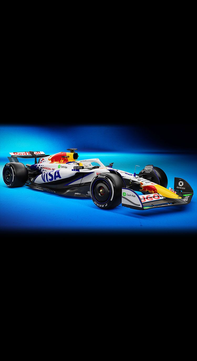 750x1374 Visa Cash App Racing Bulls F1 Team VCARB 02｜F1 Machines Powered by Honda｜F1｜Honda Global Corporate Website