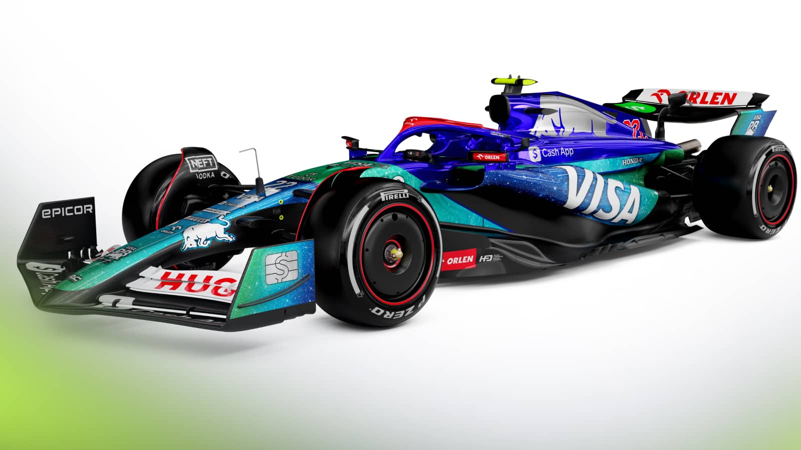 1600x900 F1 News: VCARB Unveils Jaw Dropping Glitter Livery For Las Vegas Grand Prix