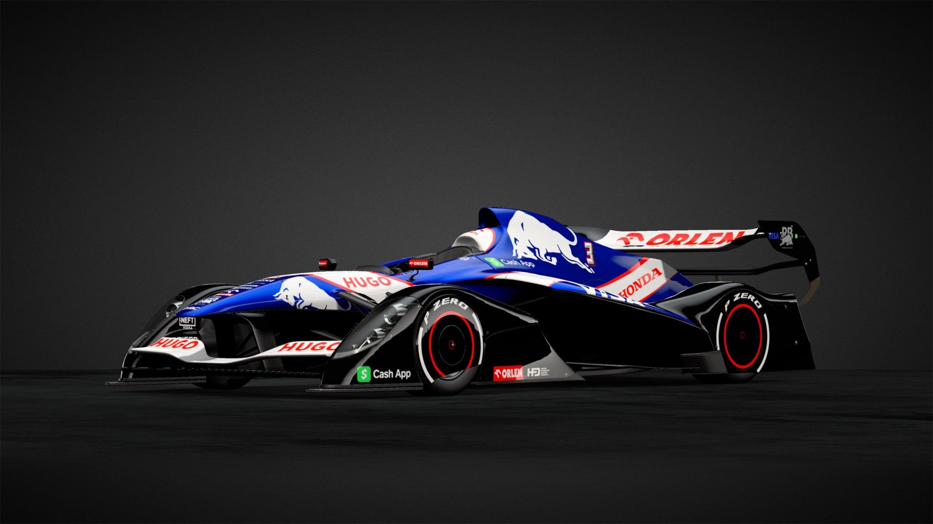 1920x1080 Visa Cash App RB F1 Team livery for the Red Bull Jr