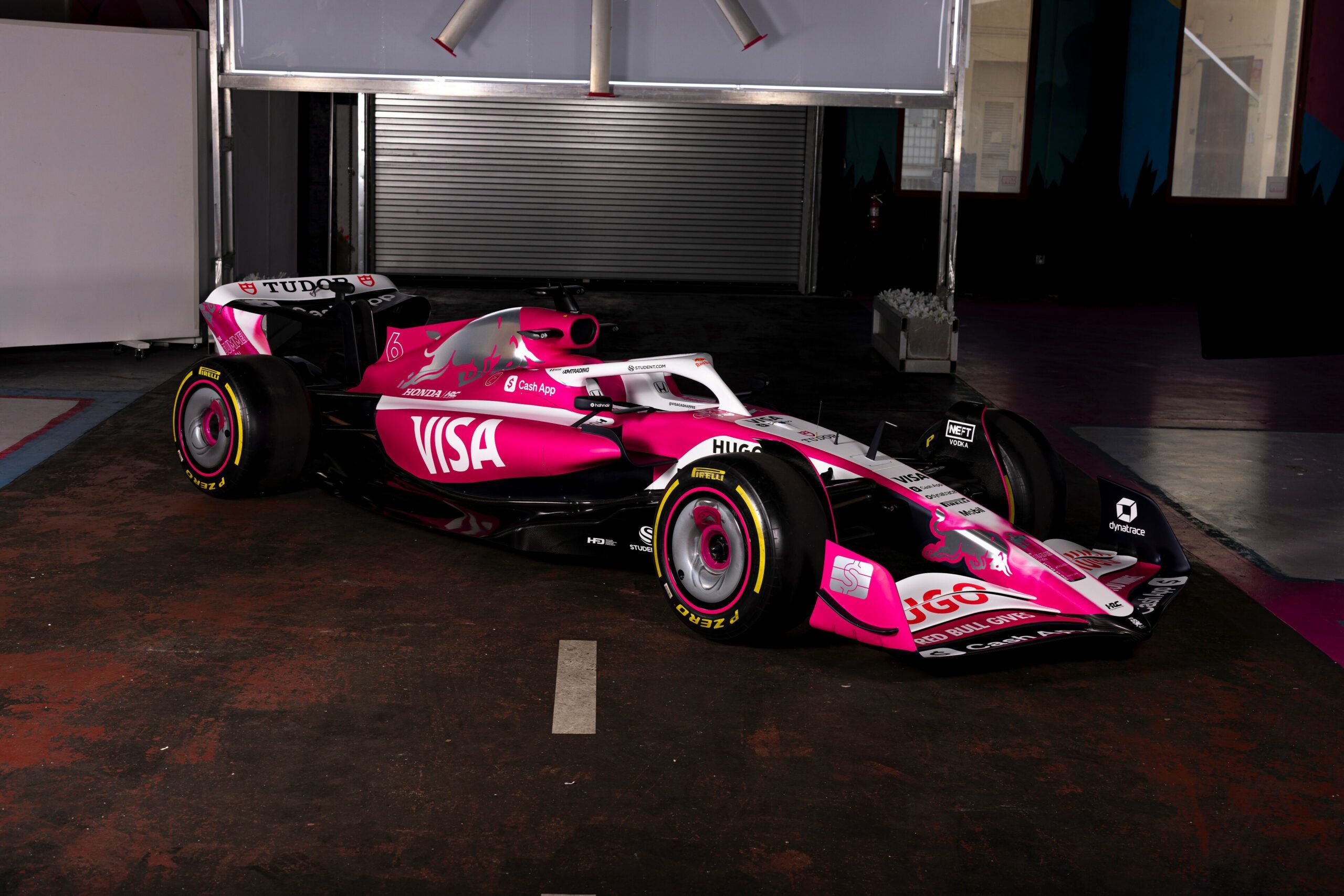 2560x1707 Visa Cash App RB presents magenta livery for F1 Miami GP