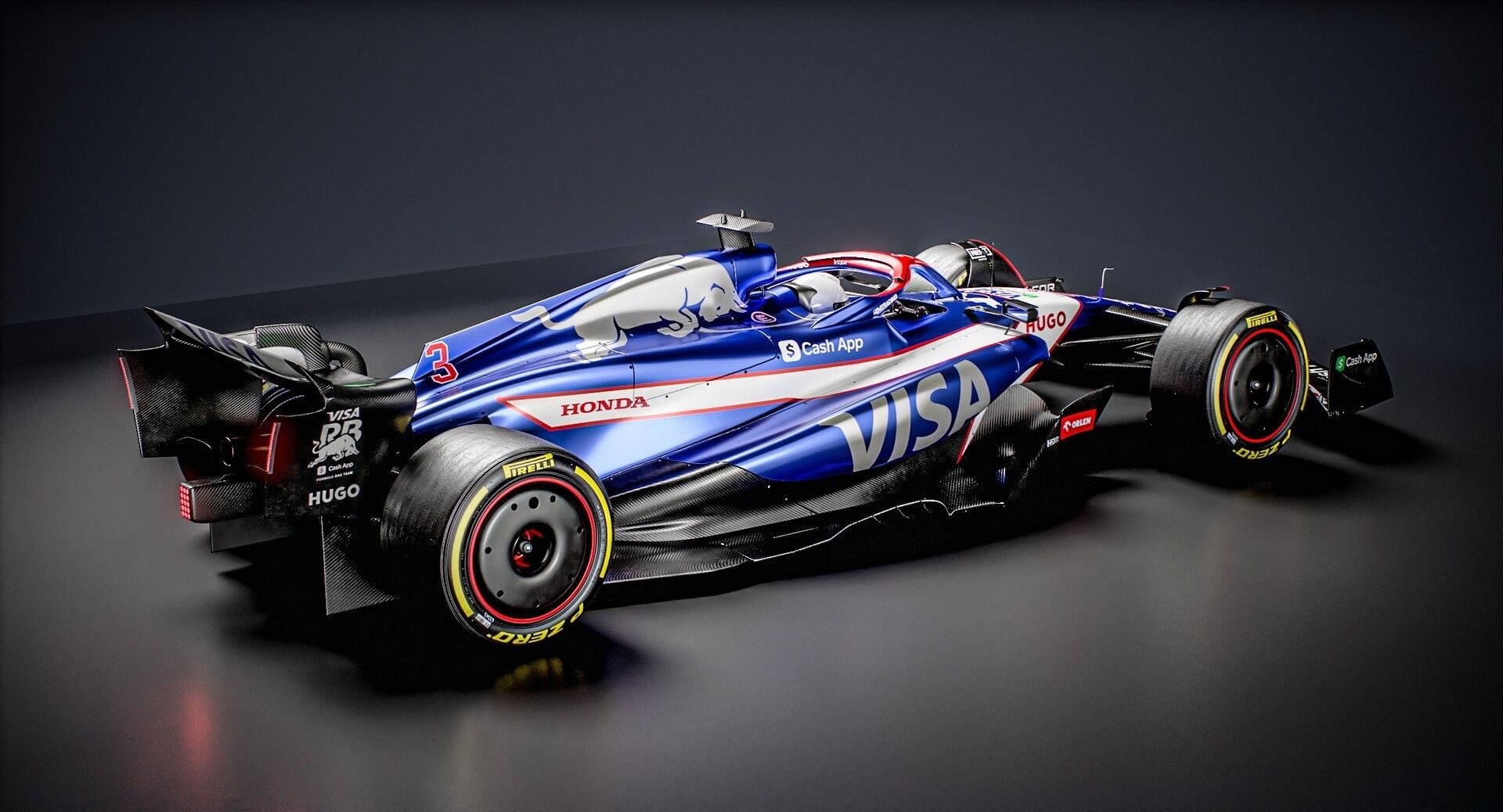1920x1038 OpticalDreamSoft Cash App RB F1 Team 2024 Formula 1 Race Car PBR 3D model