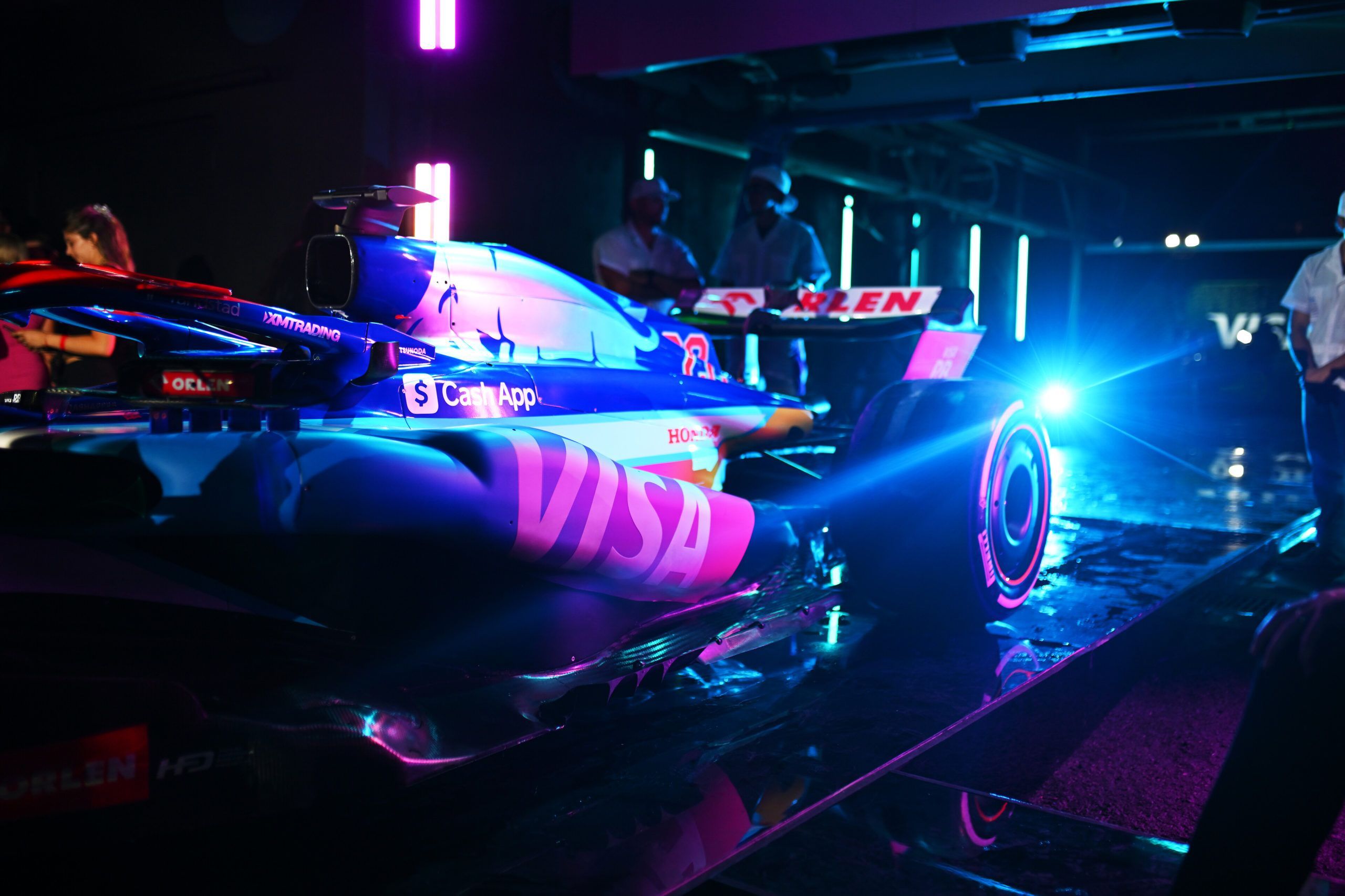 2560x1707 Visa Cash App RB unveils 'Chameleon Card' F1 livery for Miami GP