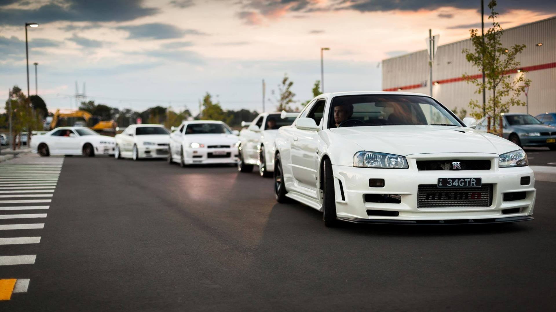 1920x1080 White Sedan, Nissan Skyline GT R R Nissan Skyline, Nissan, JDM HD Wallpaper