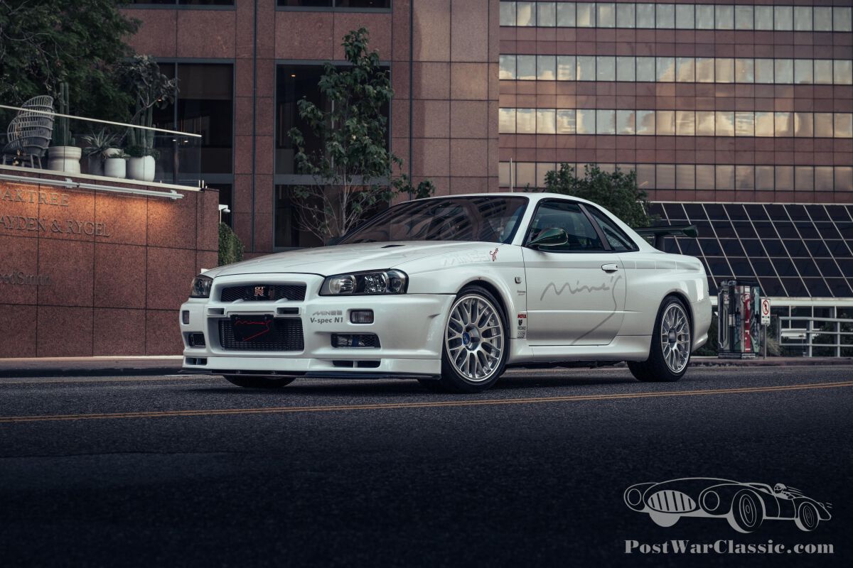 1200x800 Car Nissan Skyline R34 GT R V Spec N1 'Mine's Tribute' 1999