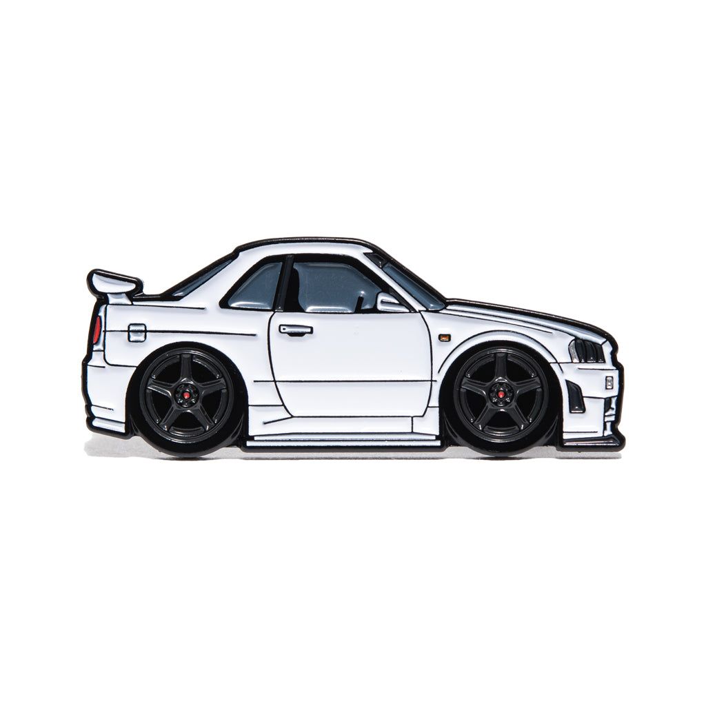 1024x1024 Nissan GT R (R34) White