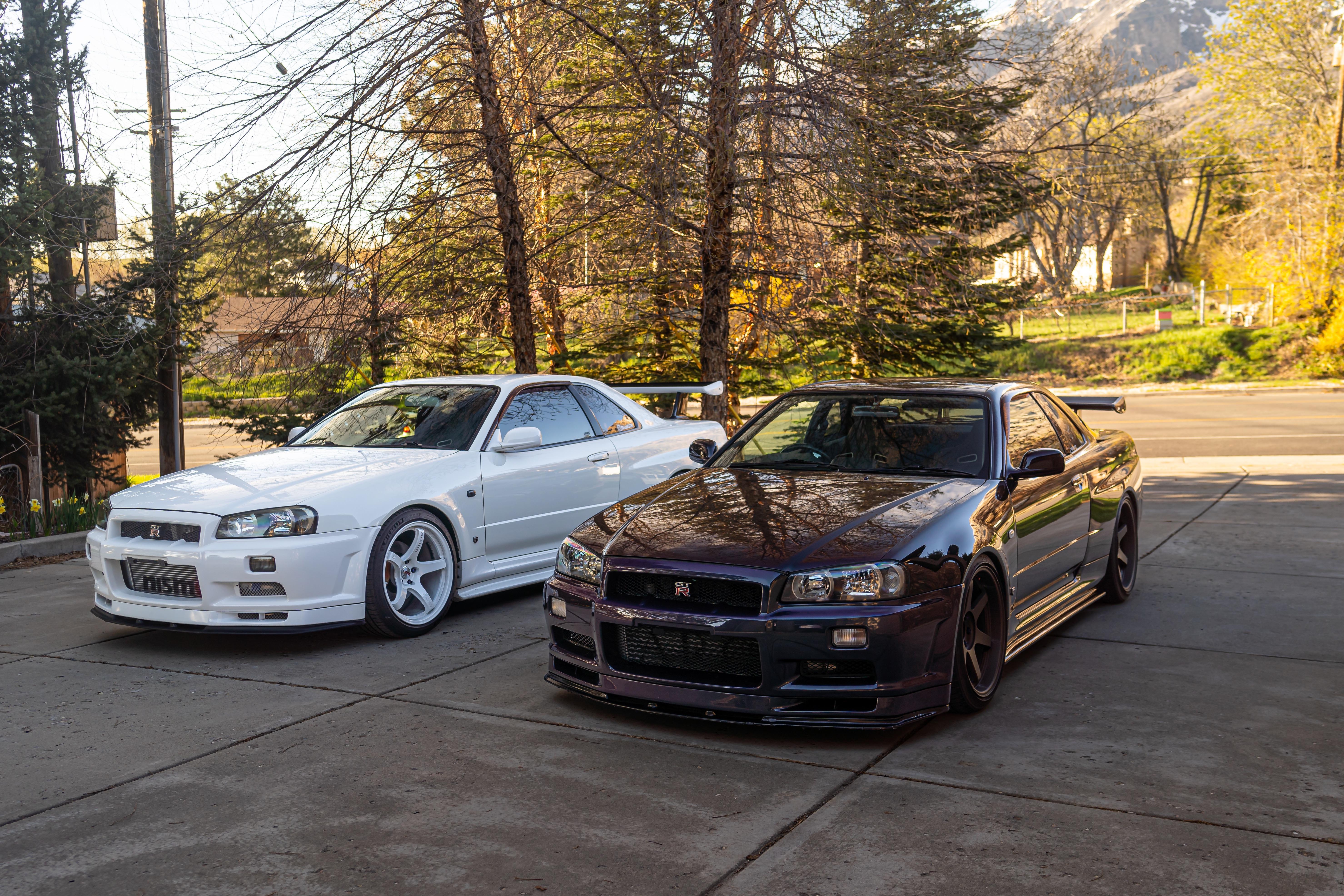 5915x3943 My White R34 GTR has arrived!