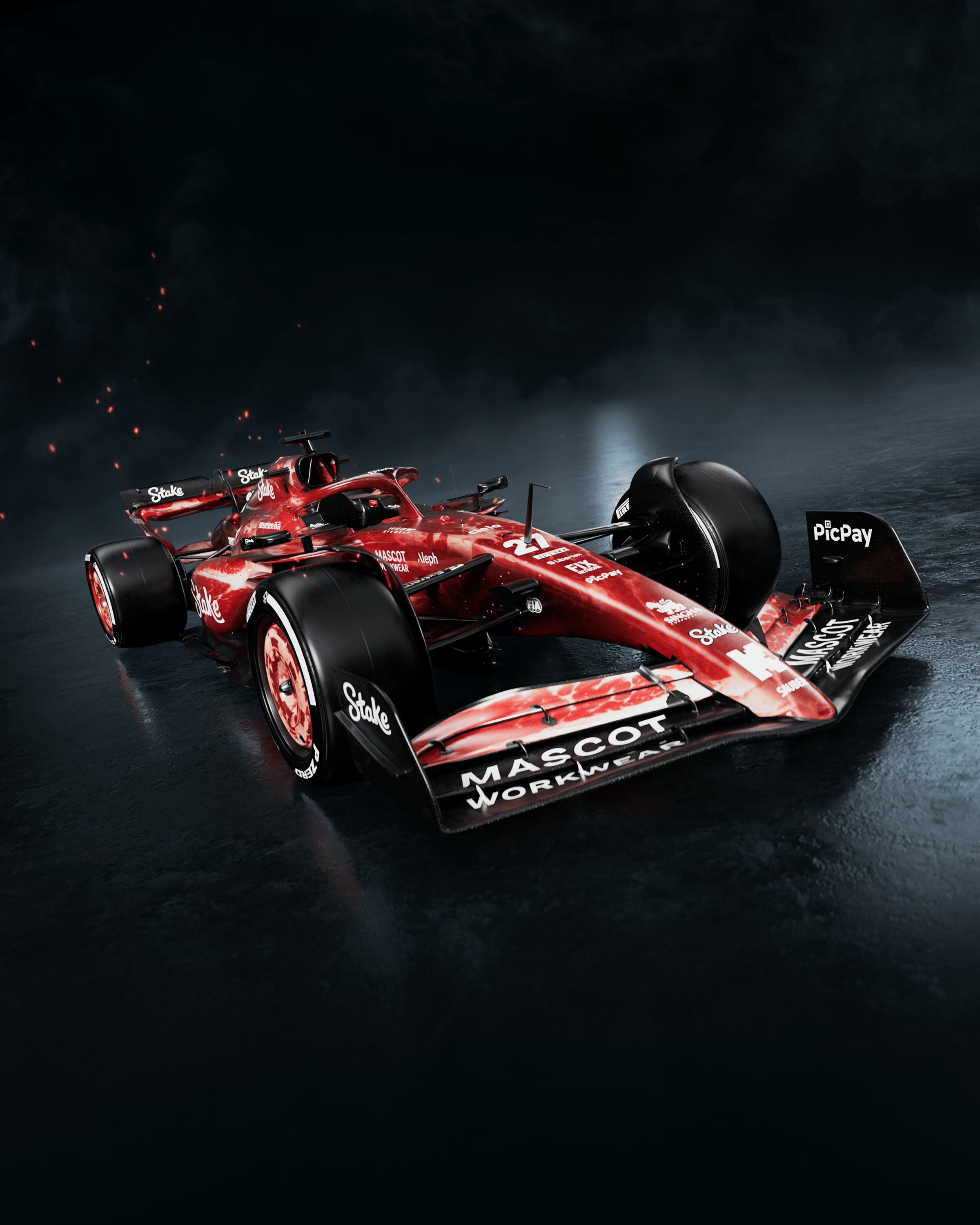 2400x3000 More image of Stake F1's new livery