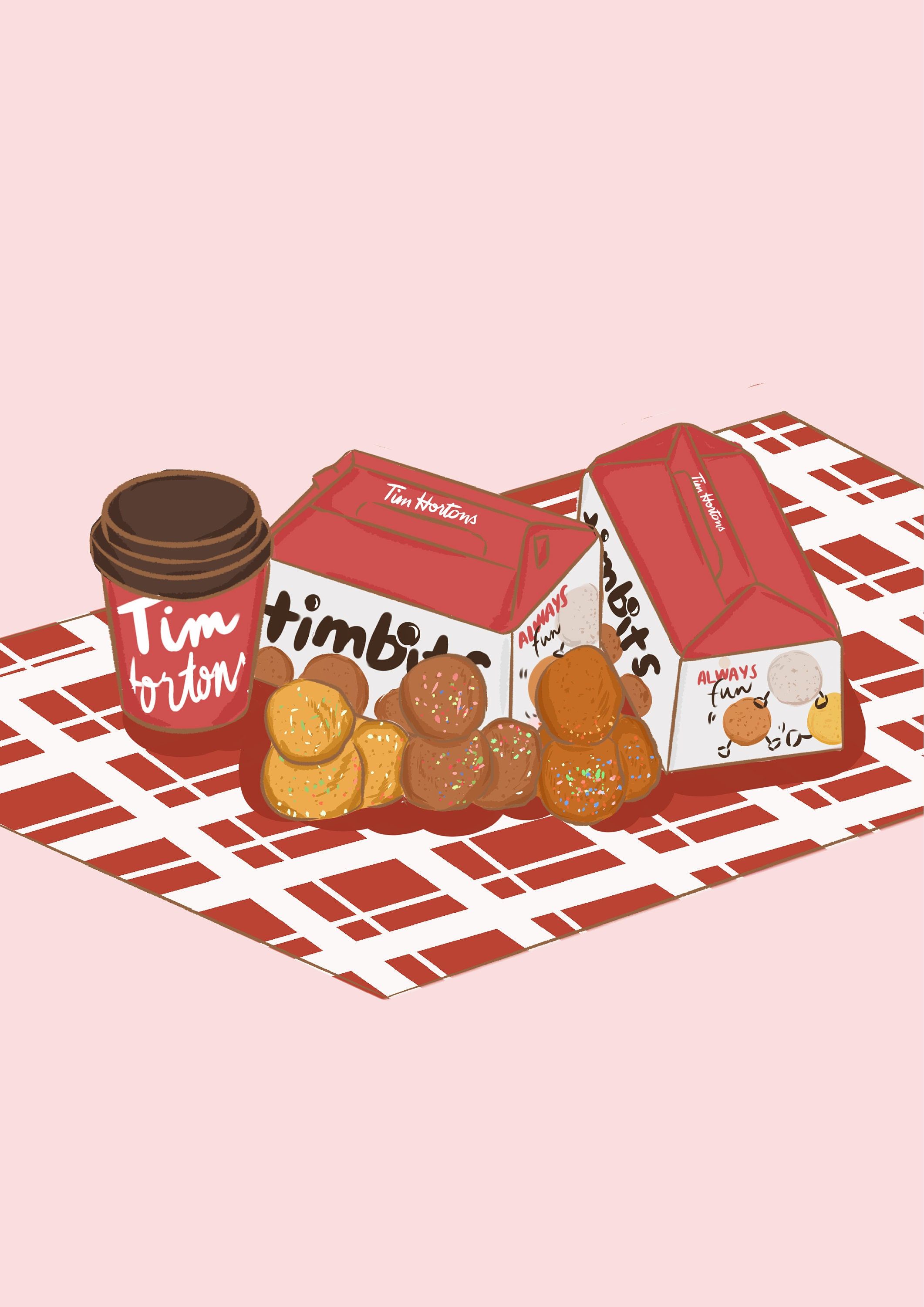 2122x3000 Tim Hortons Print / Timbits / Timmies / Canadá / Canadian Snacks / Toronto / Kitchen Food Print / Wall Art / Poster / Gift / PHYSICAL PRINT México