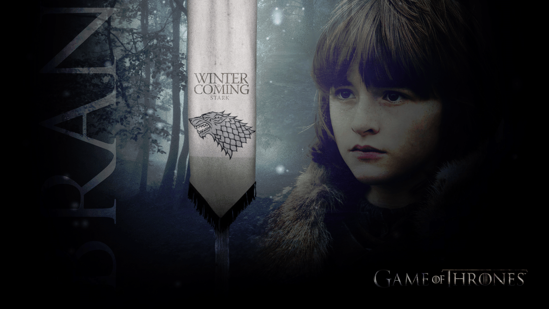 1920x1080 Bran Stark Stark Wallpaper