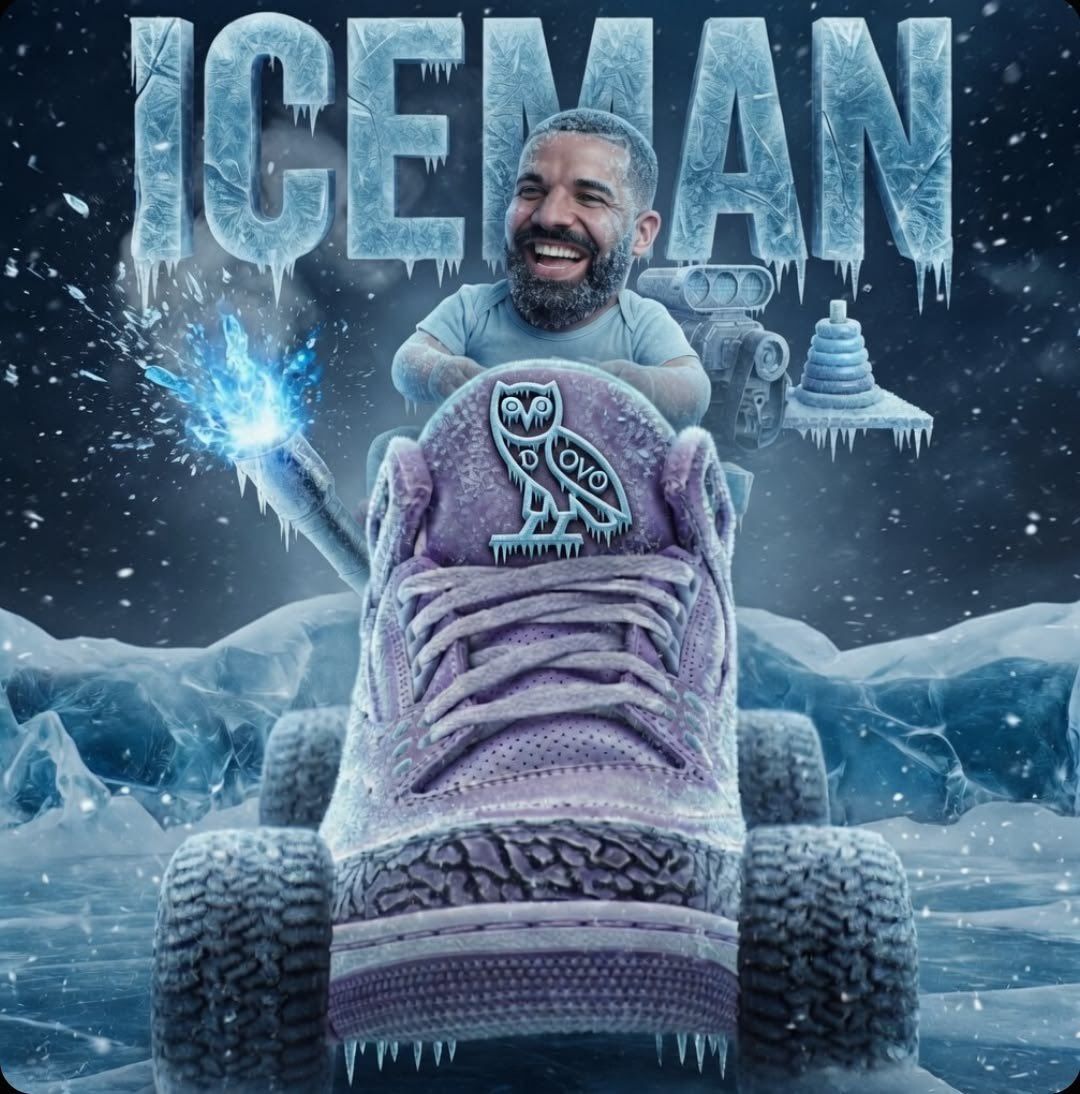 1080x1094 Drake reveals the cover art and tracklist for 'ICEMAN'