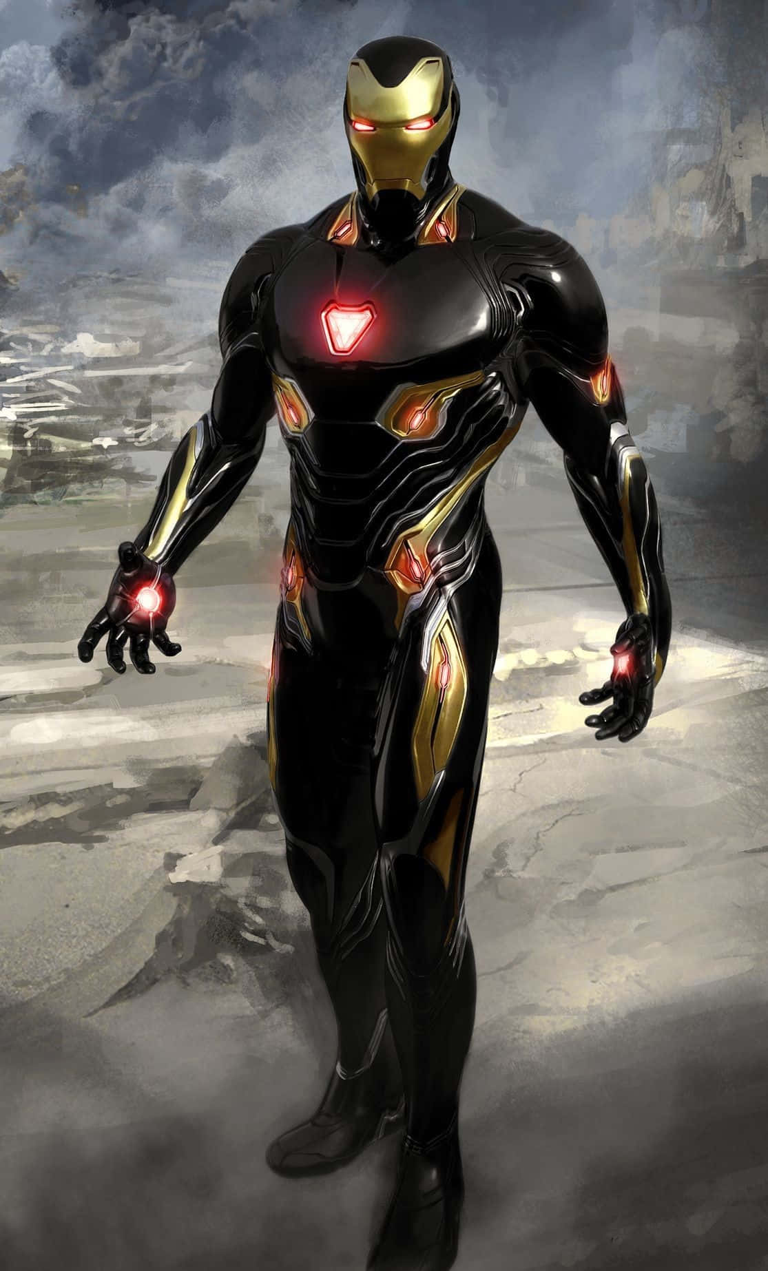 1115x1846 Download Tony Stark, Iron Man in His Famous Suit Wallpaper
