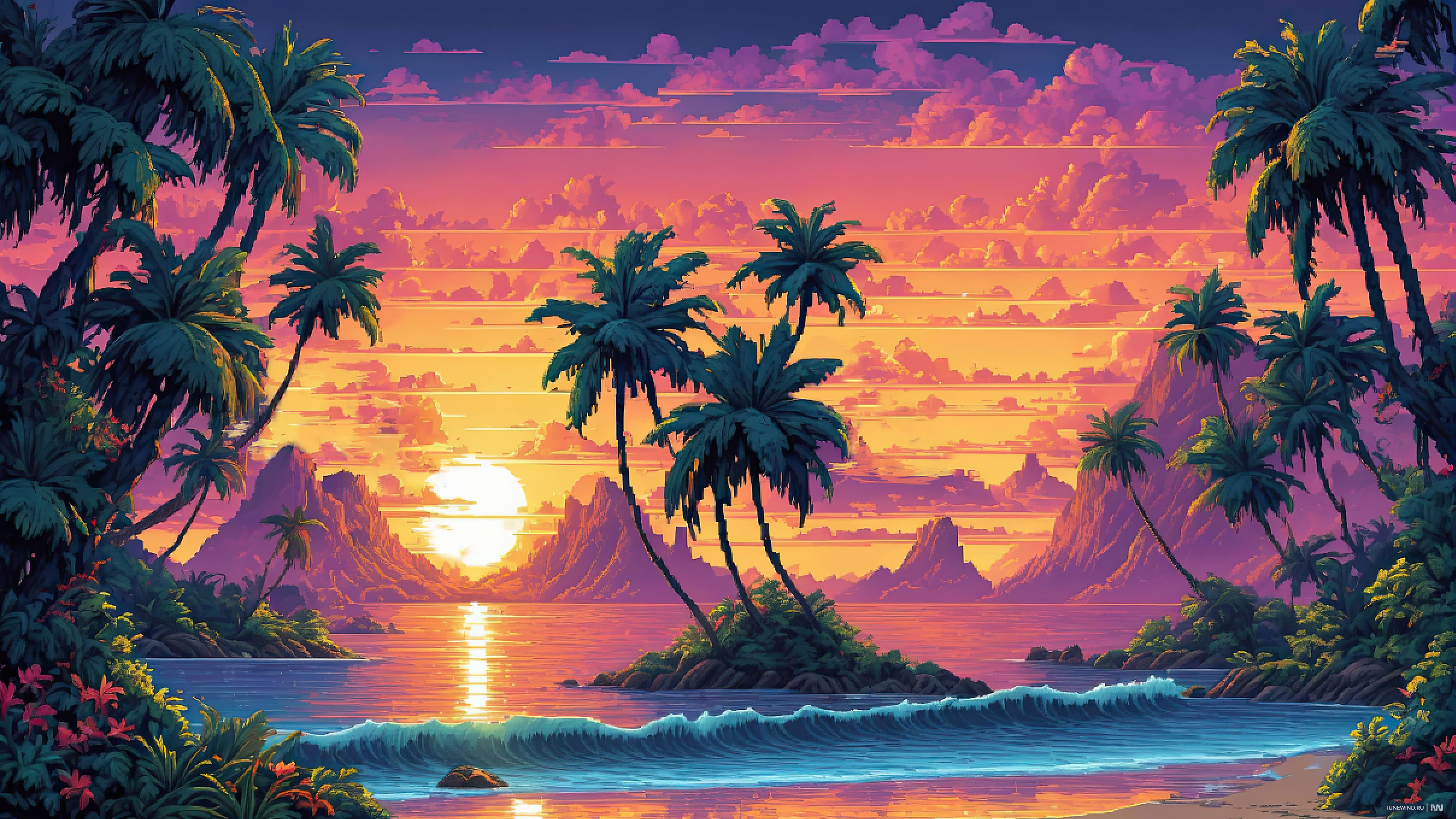 3840x2160 Pixel Tropic