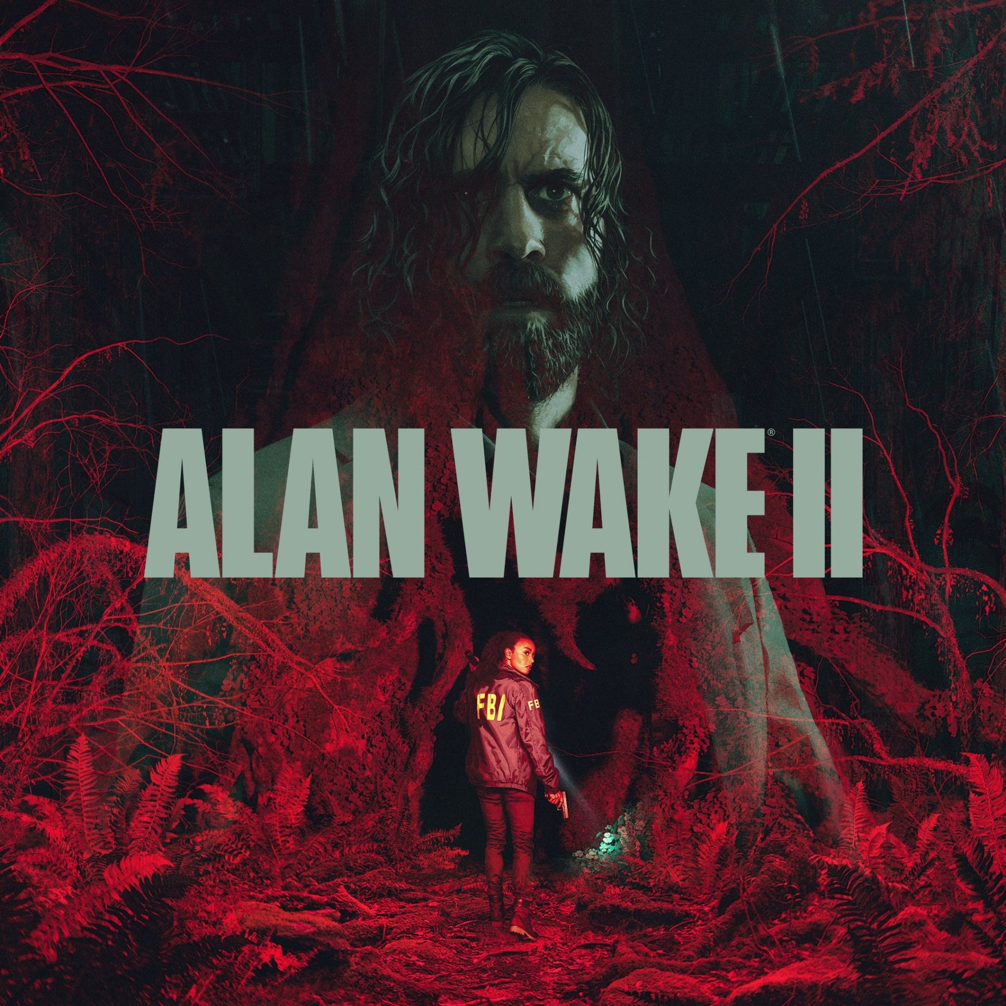2048x2048 Alan Wake 2 Wallpaper 4K, Survival games, Saga Anderson