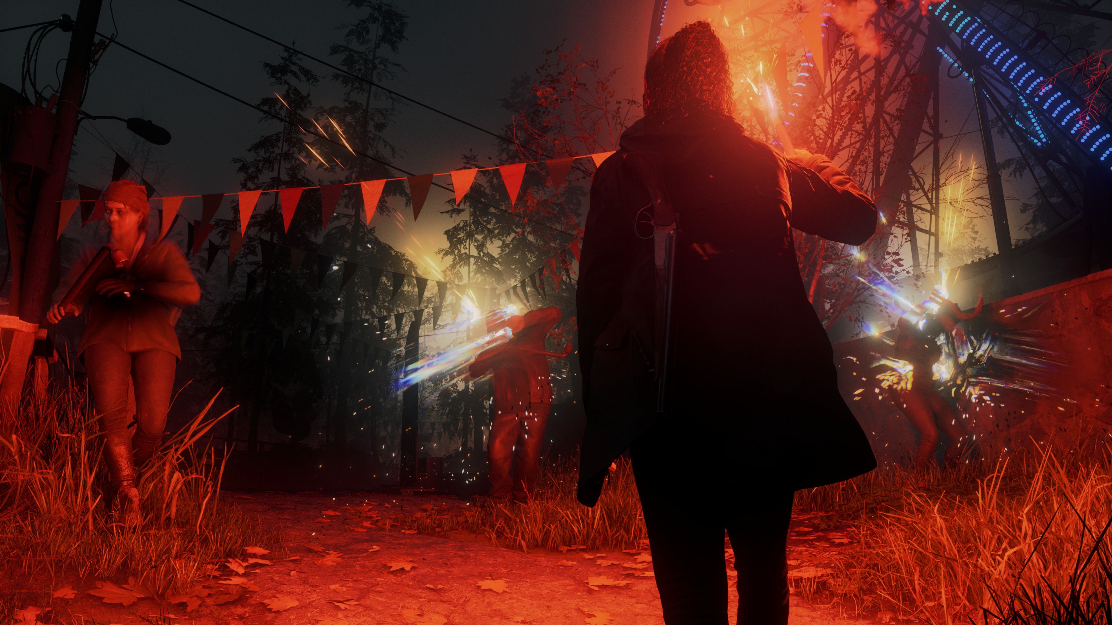 3840x2160 New Alan Wake 2 update adds Chapter Select feature and new Low horror flash setting