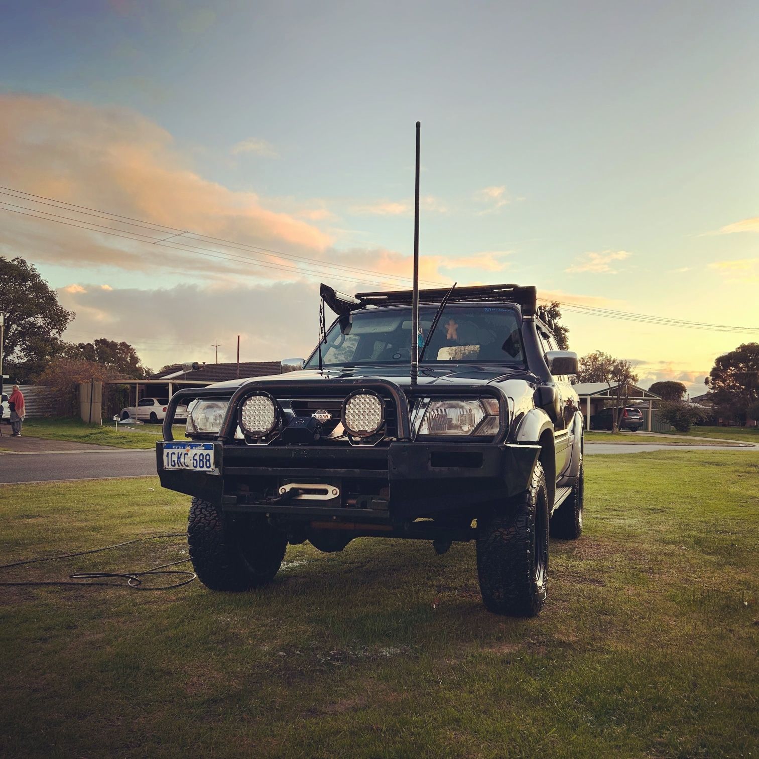 1512x1512 New to reddit but here's my rig 1998 tb45 s1 gu patrol, the insta is @the.blue.poo