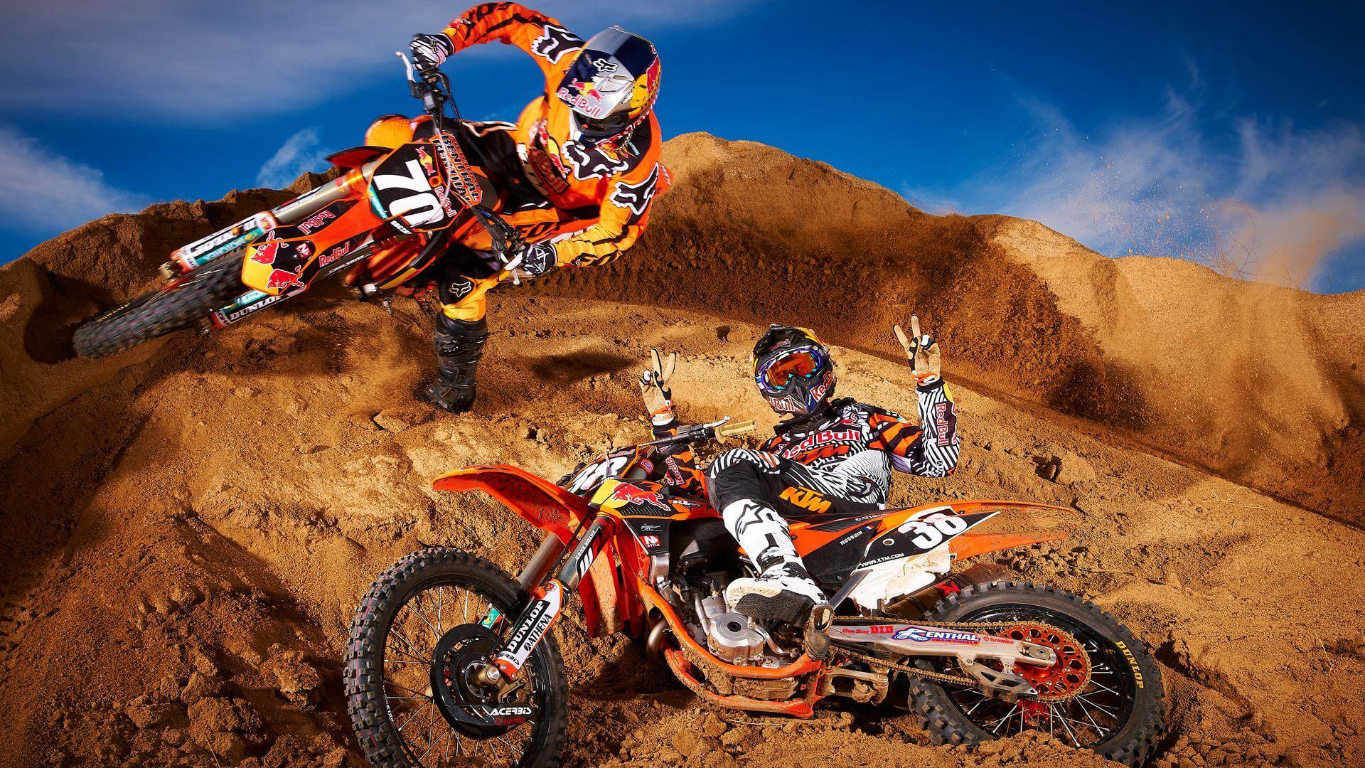 1920x1080 KTM Motorcycle Wallpaper