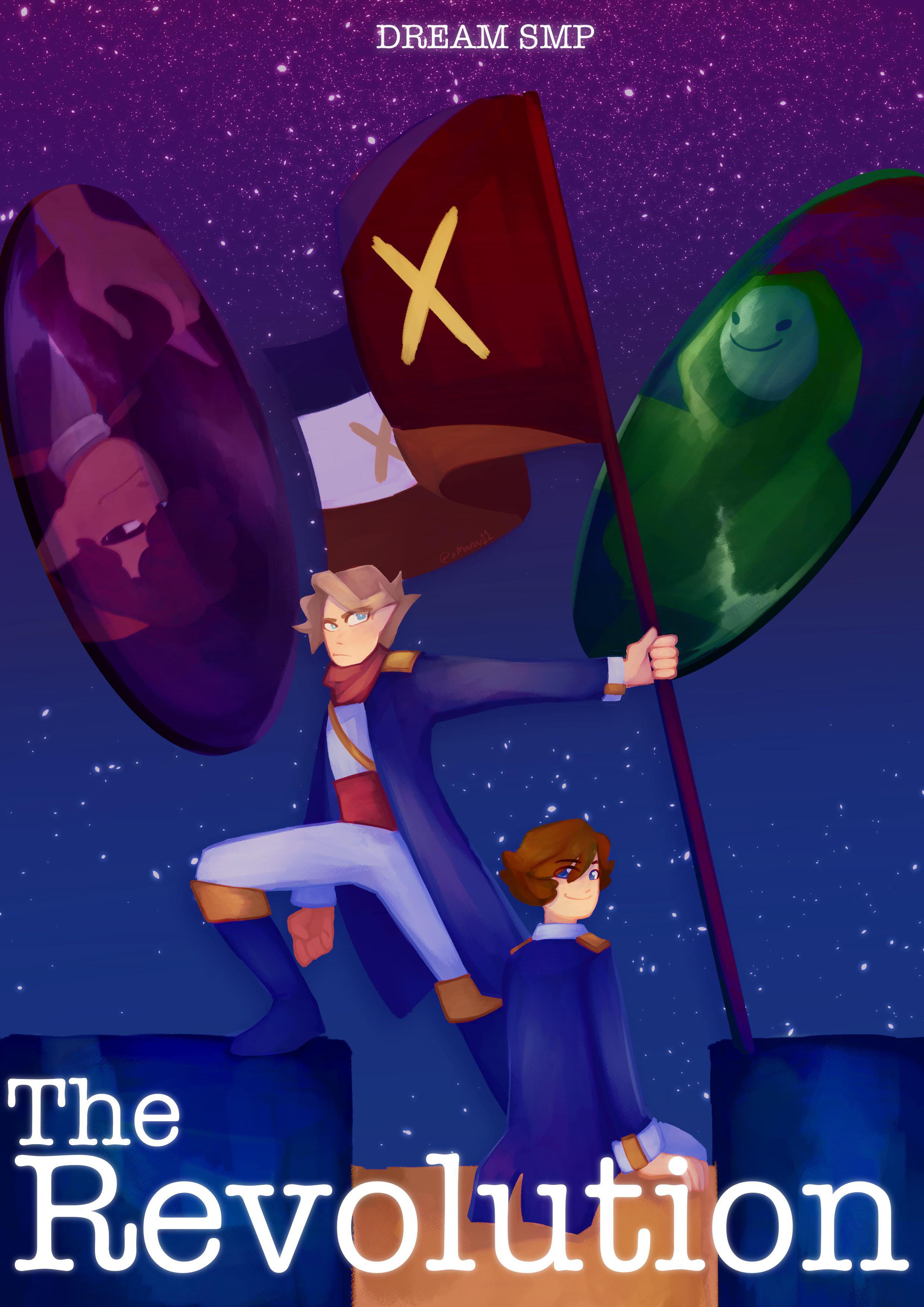 2480x3508 Dream SMP Posters Season 1 & 2