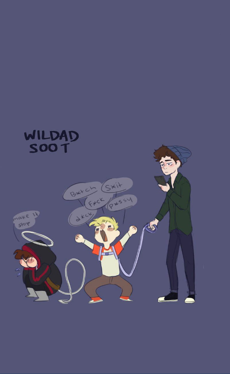 800x1297 Wildad soot, bad, dream smp, minecraft, tommy, HD phone wallpaper