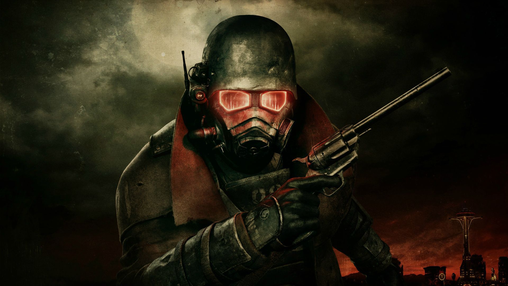 1920x1080 Fallout: New Vegas HD Wallpaper Warrior in Actionx1080