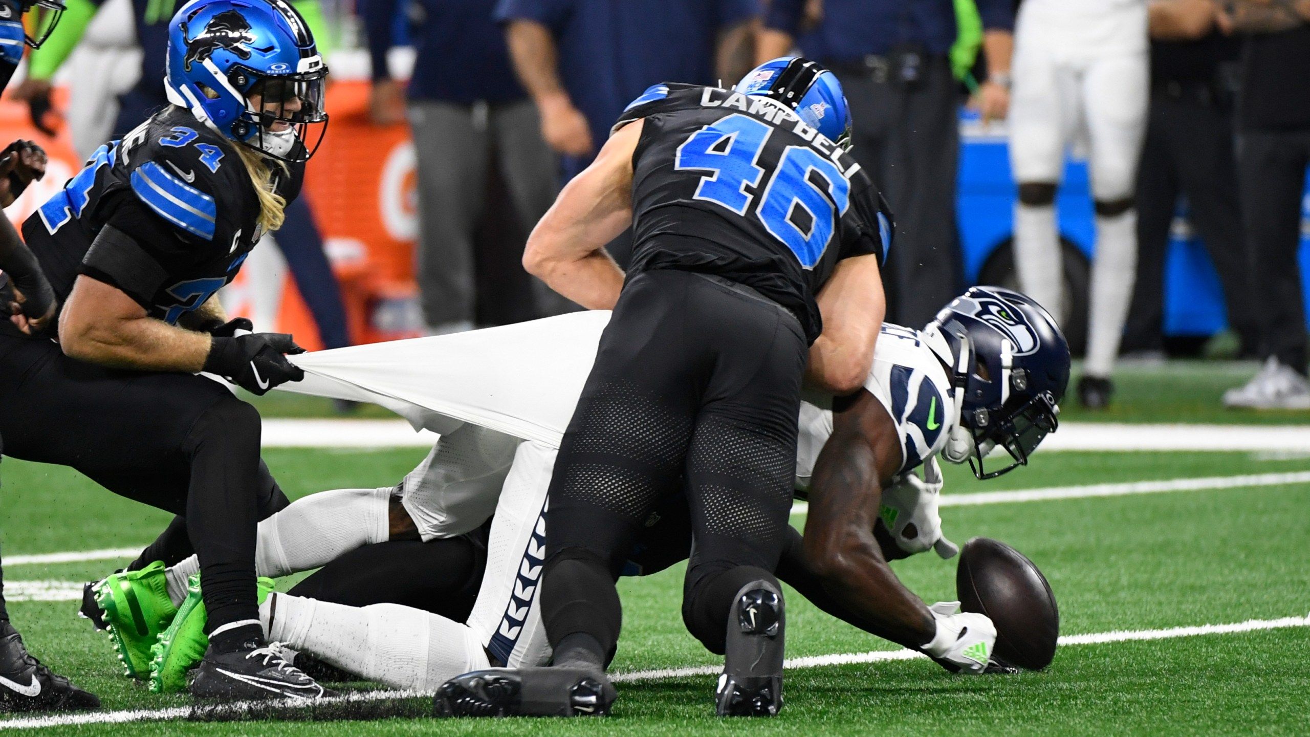 2560x1440 Jared Goff Sets NFL Record Completing All 18 Of His Passes In Lions' 42 29 Win Over Seahawks. KSNT 27 News