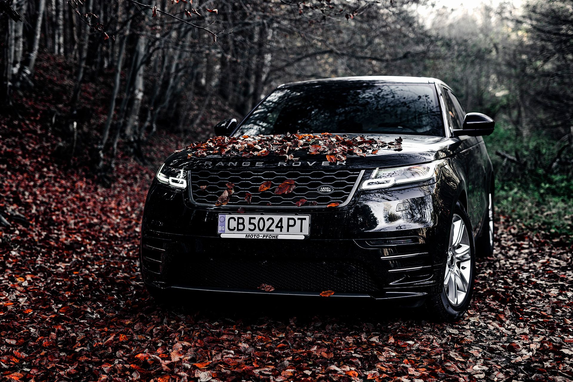 1920x1280 Range Rover Velar Black Wallpaper