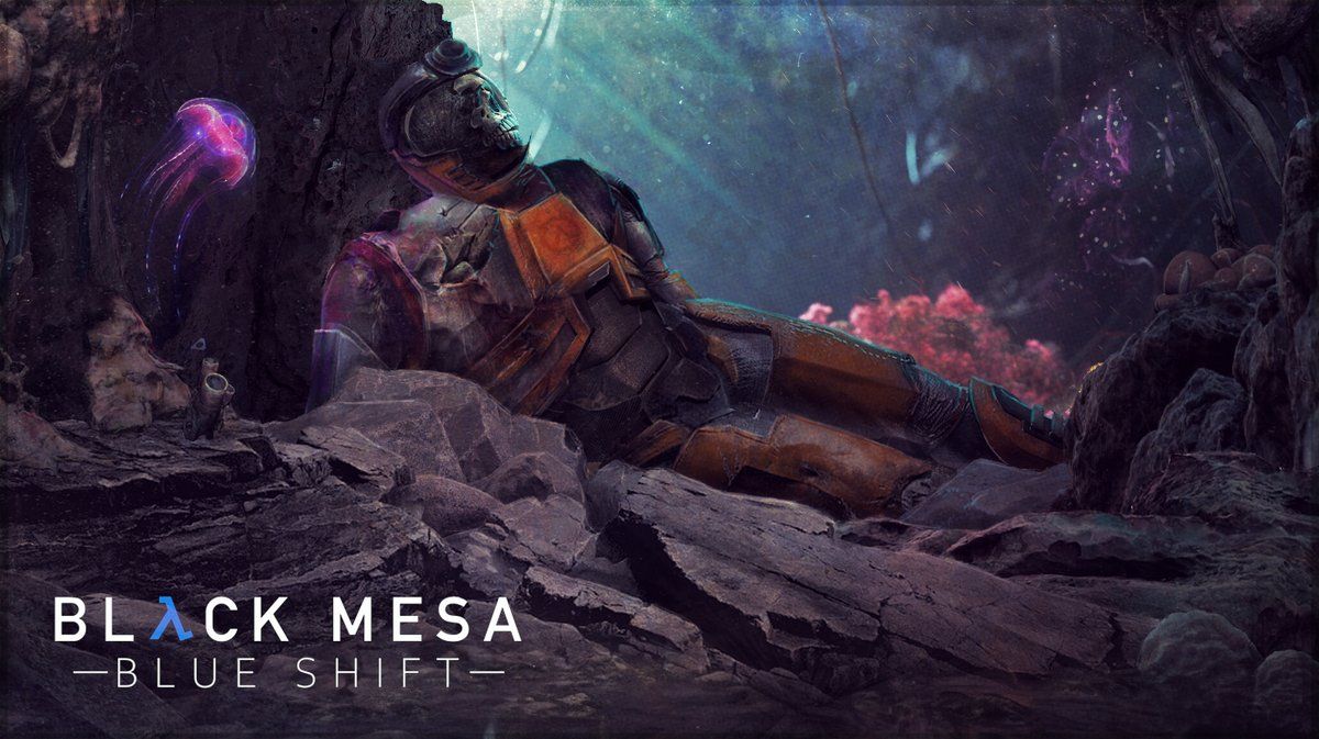 1200x673 Another lost soul in the desolate world of Xen. #halflife #xen #blackmesa #blackmesablueshift #scifi #conceptart #digitalart #photobashing