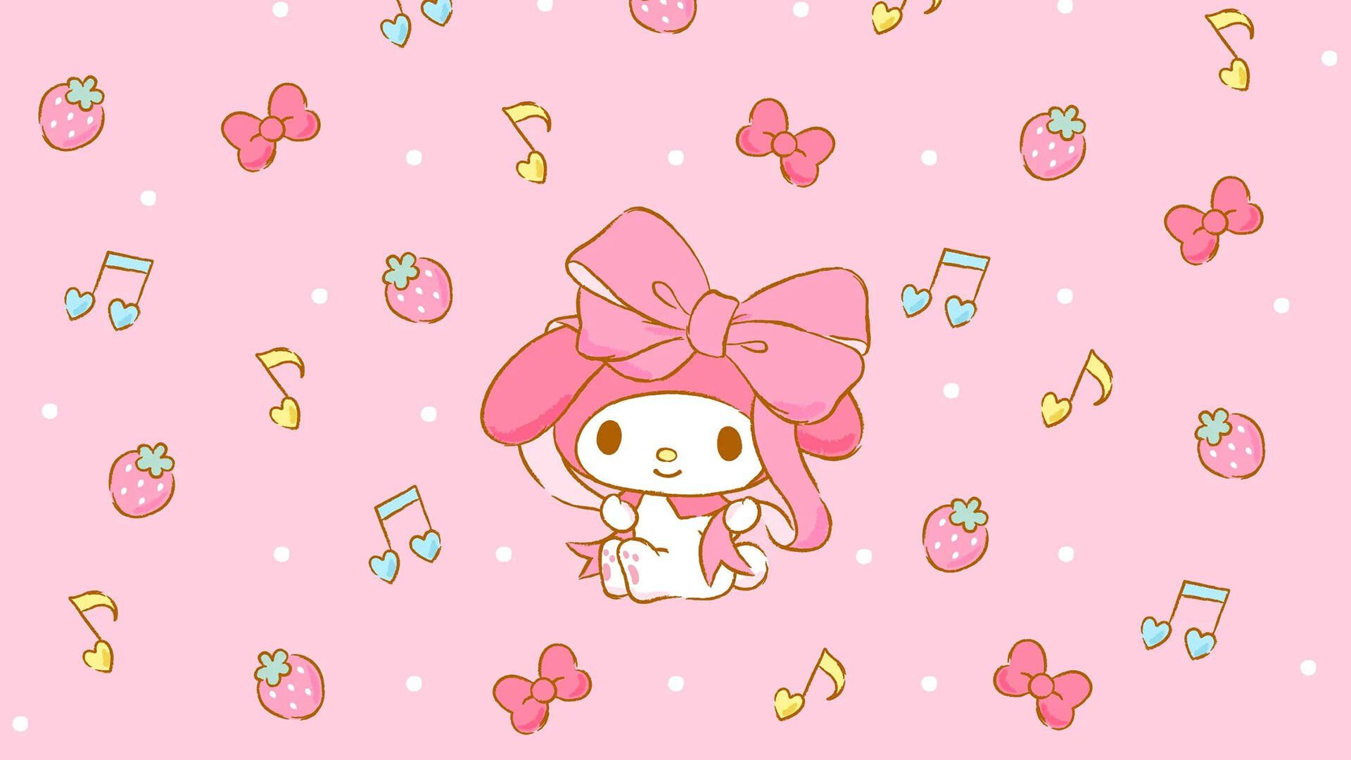 1920x1081 Hello Kitty HD Wallpaper: Sweet Pink Melody Blissx1081