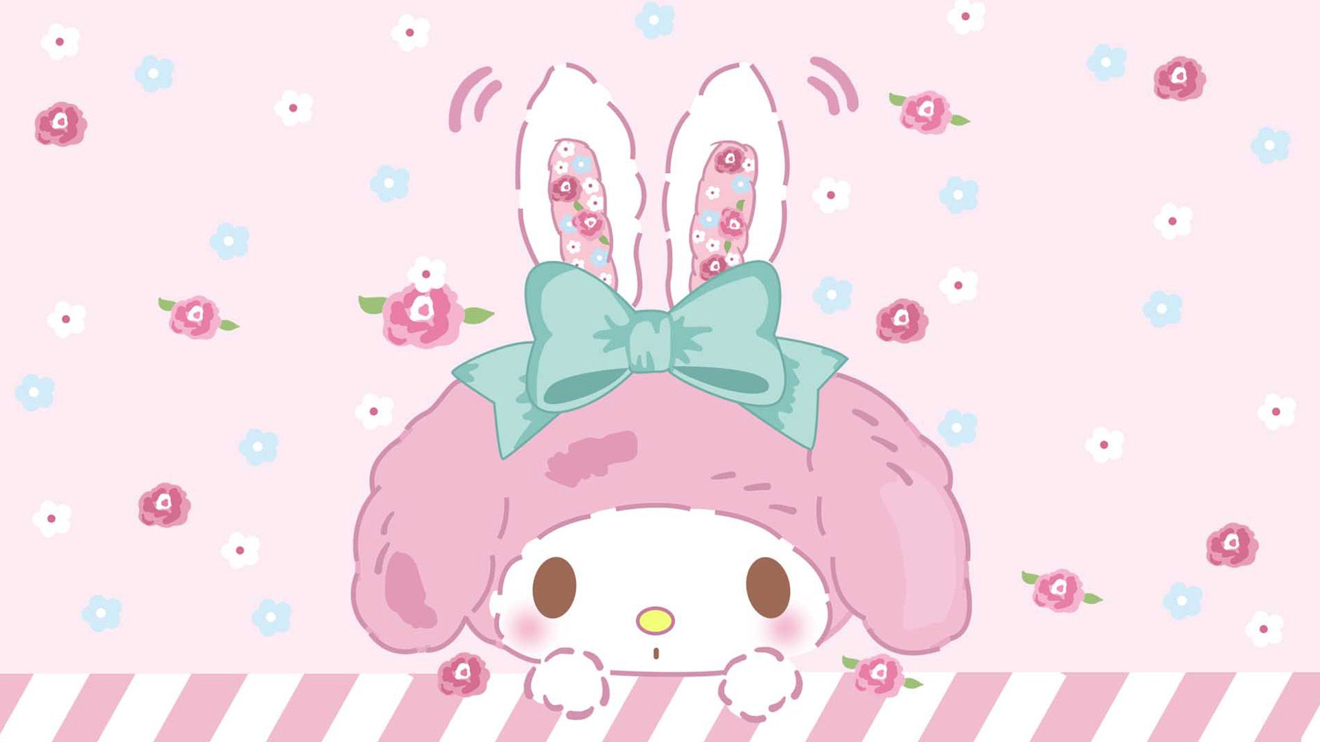 1920x1080 Cute Sanrio Laptop Wallpaper
