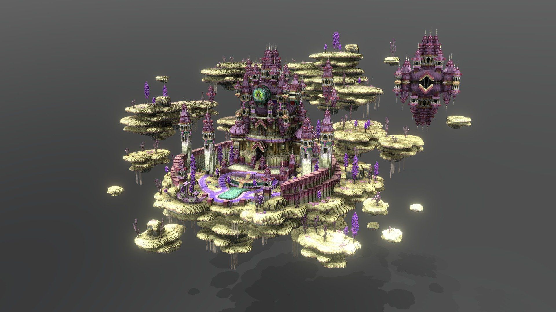 1920x1080 End City model by BreadBuilds [14fdfd9]