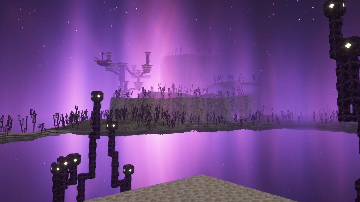 1200x675 Nullscape is coming to Minecraft 1.18 soon! We can't wait to show you everything we've made for the brand new End. it'll all be available in the next few weeks!