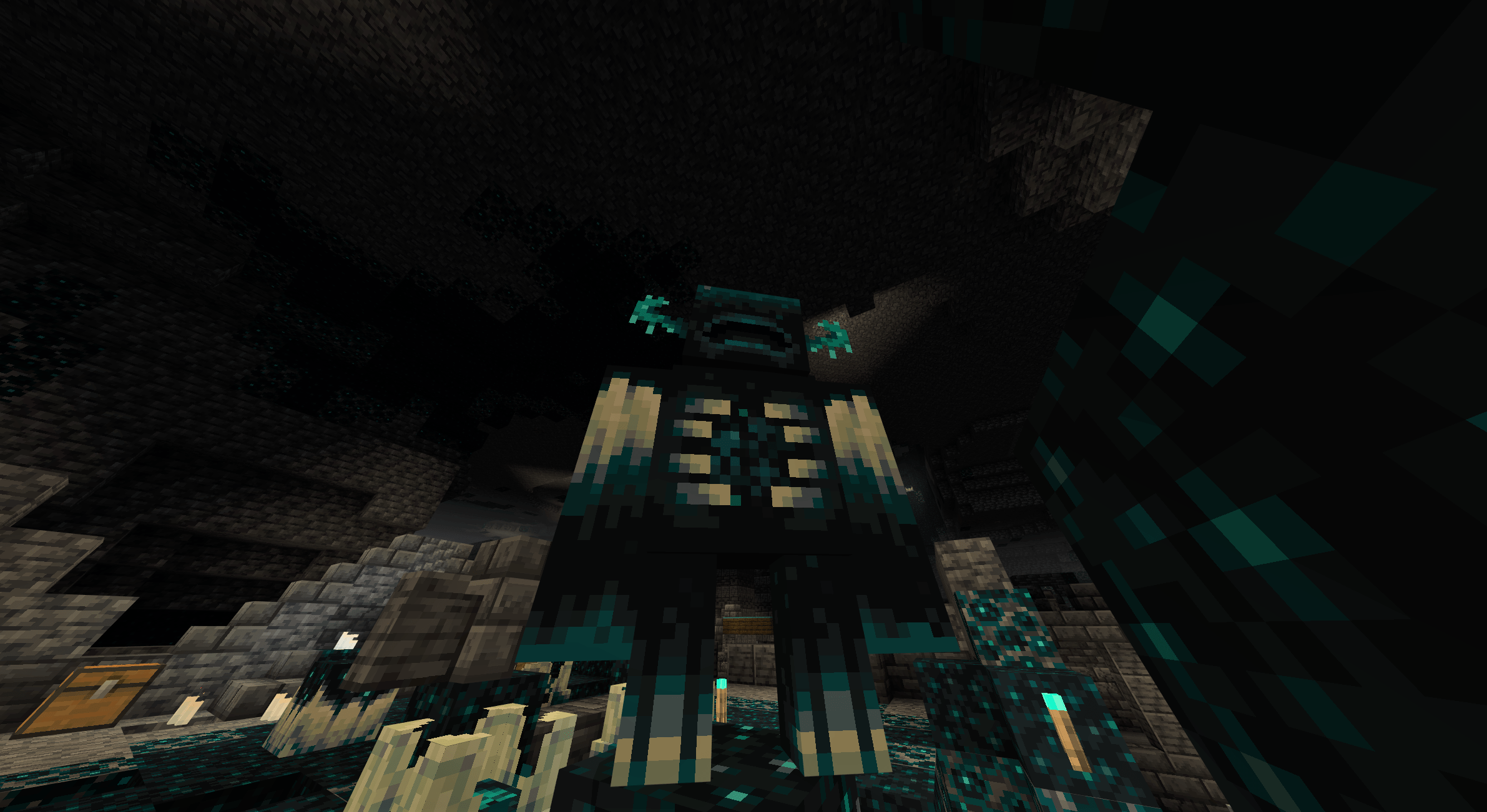 2382x1302 Minecraft guide: How to find the Ancient City in the Deep Dark biome