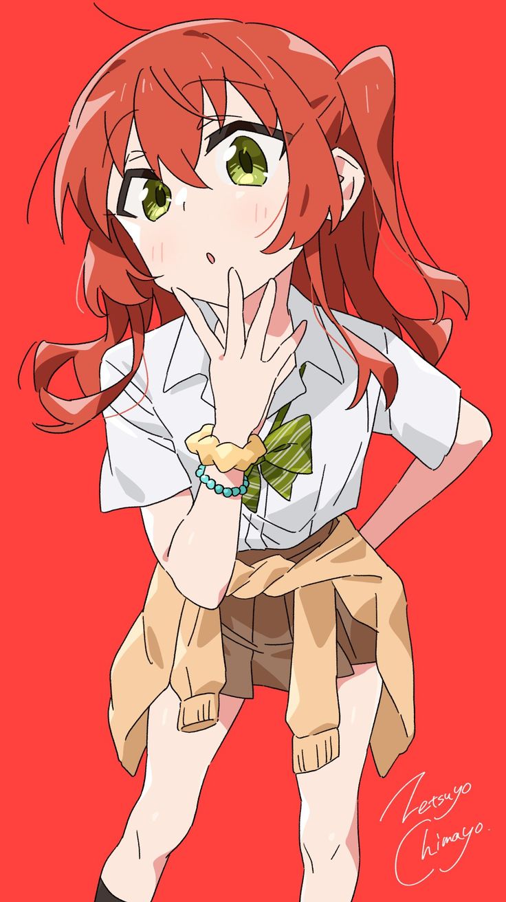 736x1312 IKUYO KITA¤ WALLPAPER / ANIME FANART / ANIME ART / ANIME /×BOCCHI THE ROCK×