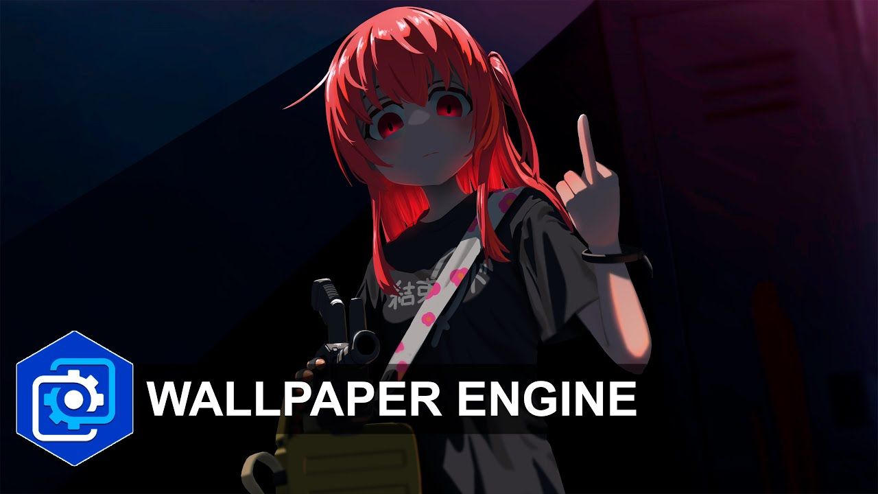 1280x720 Bocchi the Rock! Ikuyo Kita (Wallpaper Engine)