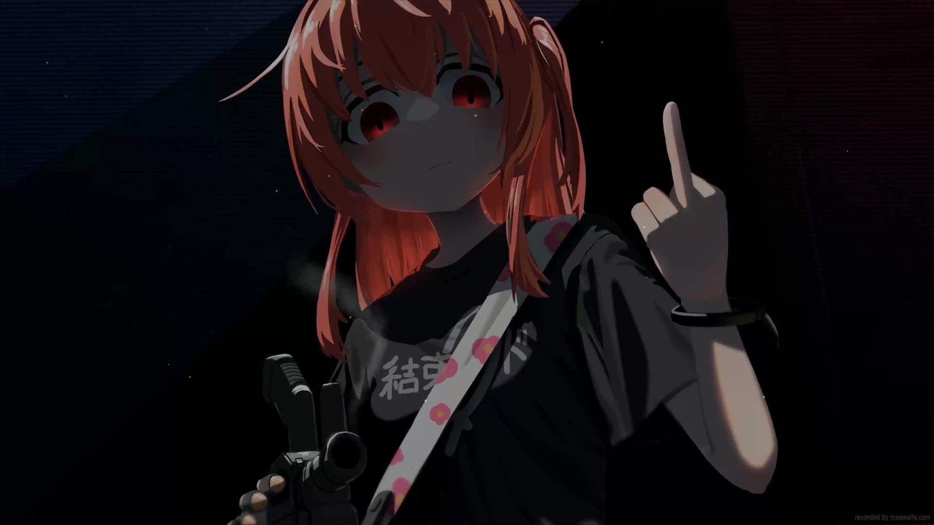 1920x1080 Ikuyo Kita Middle Finger Bocchi The Rock! Live Wallpaper