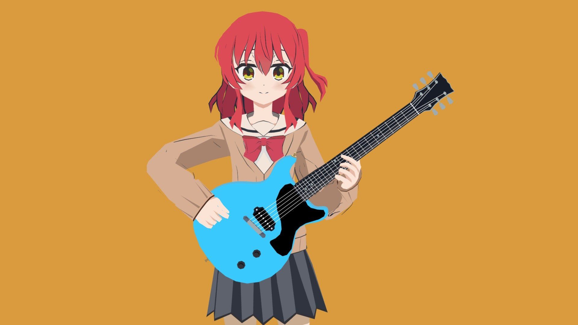 1920x1080 ikuyo kita (bocchi the rock) model by chained_tan [71635c2]
