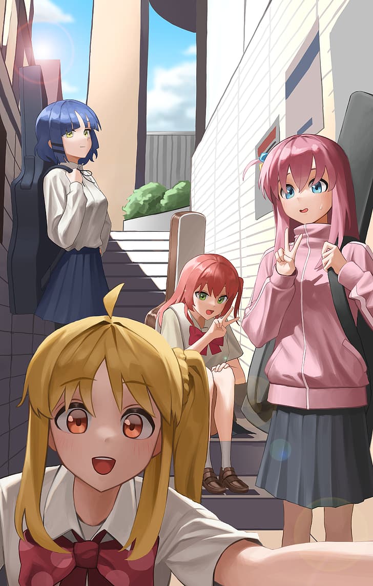 728x1143 Kita ikuyo 1080P, 2K, 4K, 5K HD wallpaper free download
