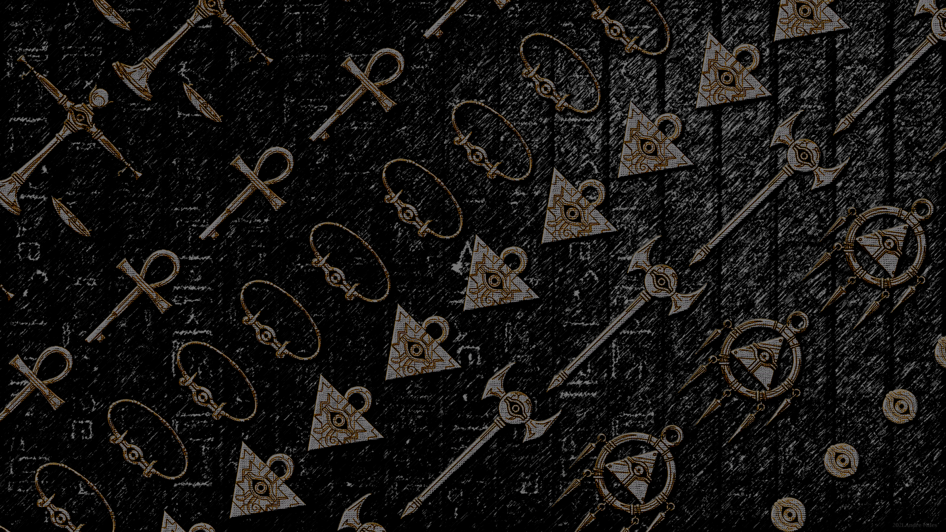 1920x1080 I just made this Millennium Items wallpaper (1920x1080). Please enjoy