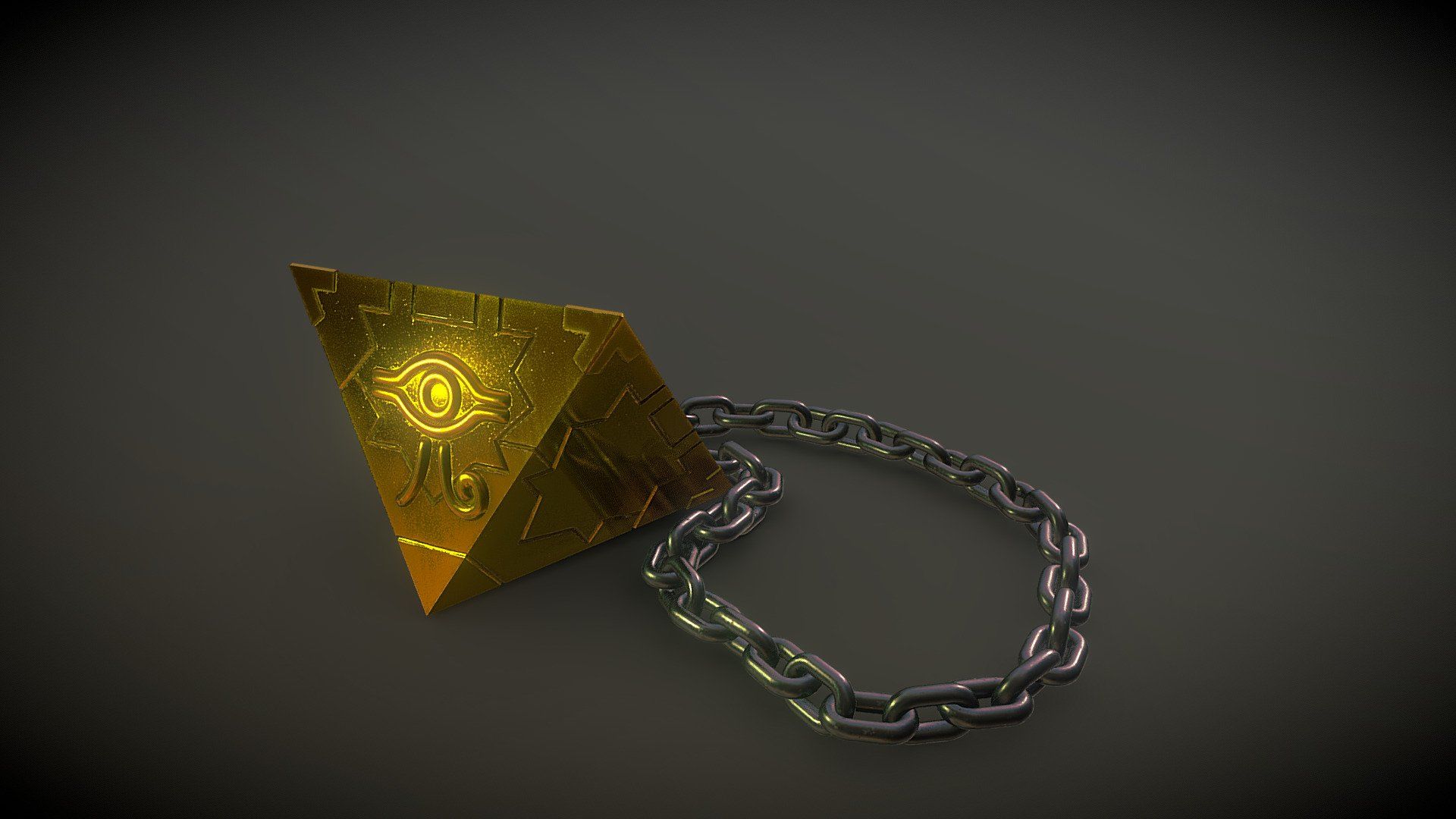 1920x1080 yugioh millennium puzzle model by Riskyin(某音yin) [682a47a]