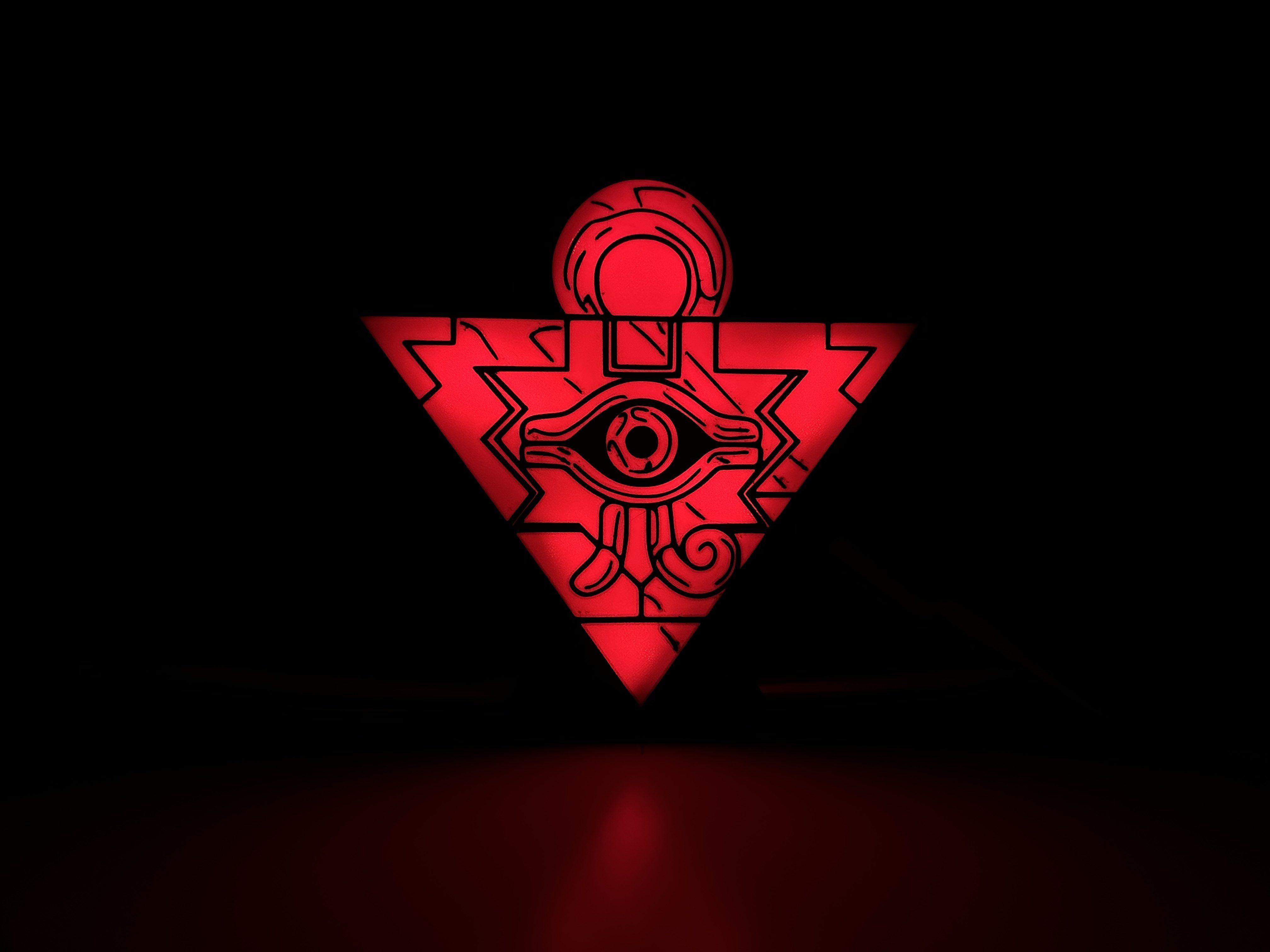 4032x3024 Yugioh Millennium Puzzle Lightbox 3D Print Model