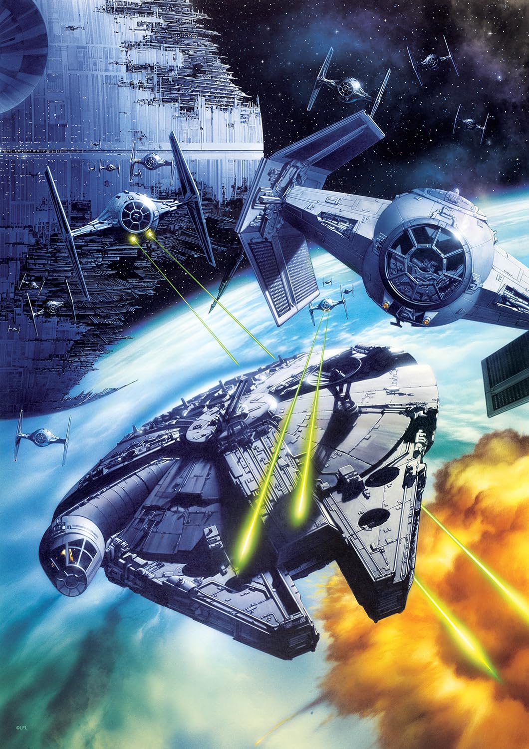 1060x1500 Buffalo Games Select Wars - “Let's keep a little optimism here” Piece Jigsaw Puzzle For Adults -Challenging Puzzle Perfect for Game Nights