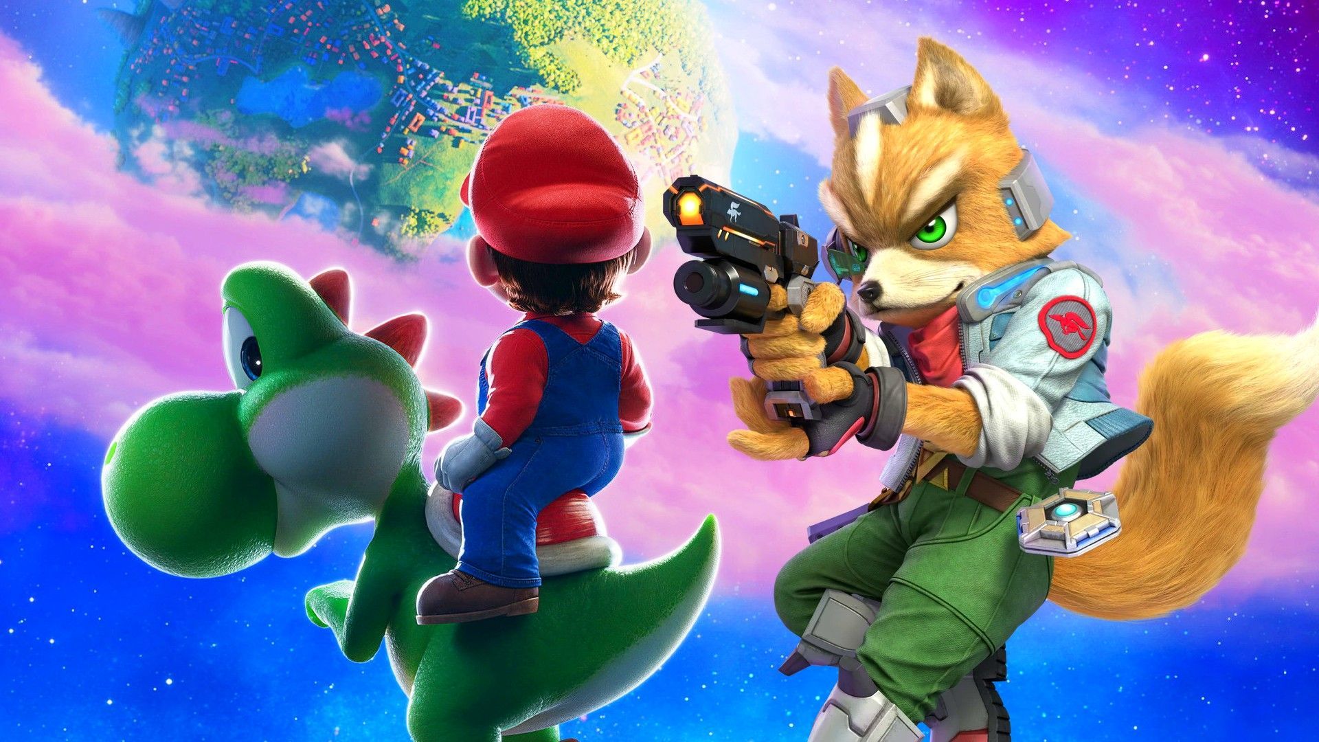1920x1080 Fox McCloud's Role In The Super Mario Galaxy Movie Brings Us 1 Step Closer To A Dream Nintendo Crossover