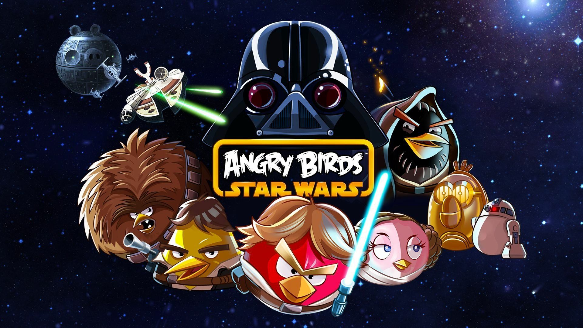 1920x1080 Angry Birds Star Wars HD Wallpaper: Epic Galactic Battle of Feathered Heroesx1080